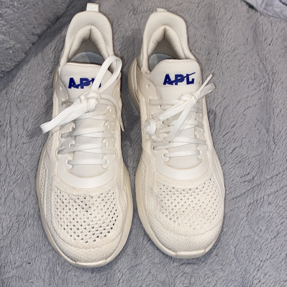 Apl Techloom Tracer Knit Pristine Cobalt Sneakers - image 3